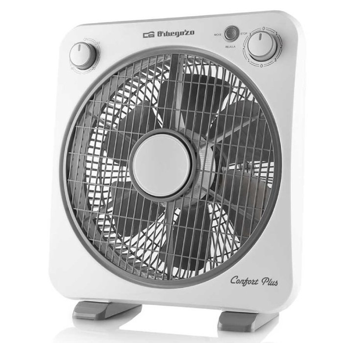Orbegozo Box Fan BF 0138 Ventilador de Suelo 40W 30cm 6 Aspas Orbegozo Box Fan BF 0138 Ventilador de Suelo 40W 30cm 6 Aspas